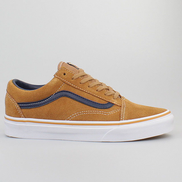 Vans Schuhe Old Skool Suede Leather Brown Sugar Braun Leder Vzdffmv