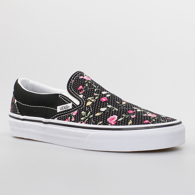 vans slip on fleur